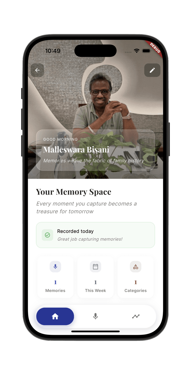Smara App - Profile View